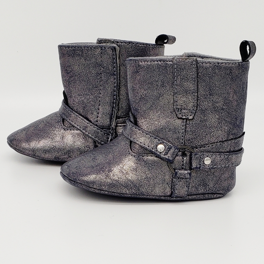 Rising Star Soft Harness Style Booties/Crib Shoes